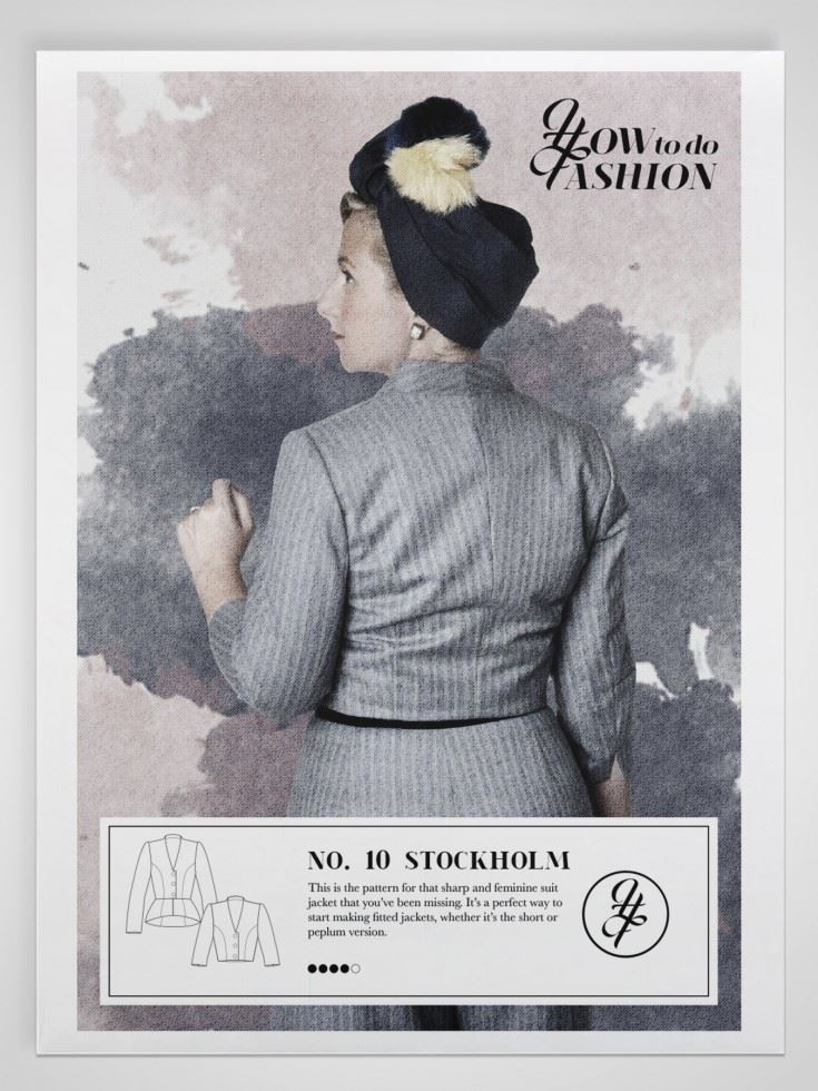How To Do Fashion Sewing Pattern Stockholm Jacket