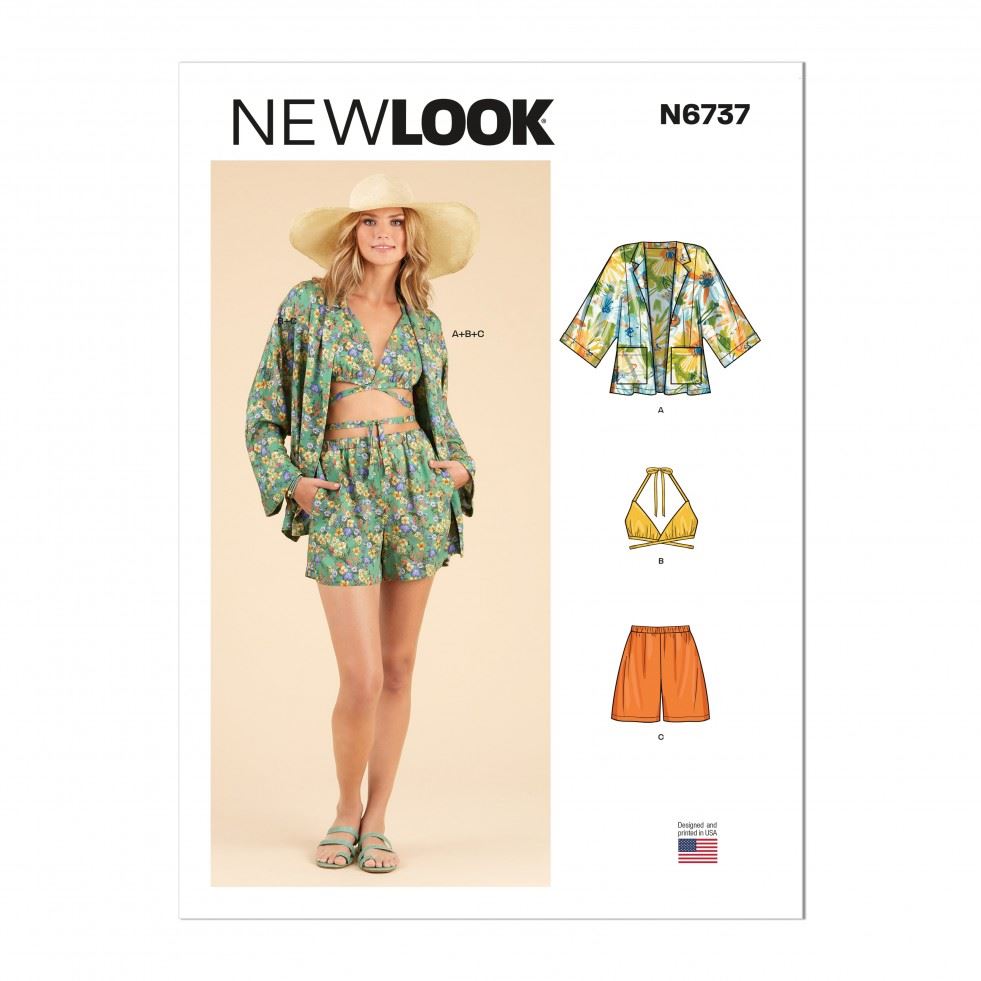 New Look Paper Sewing Pattern 6737
 