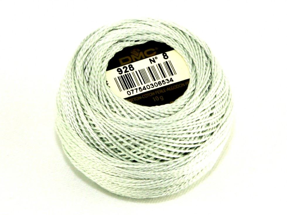 Dmc 928 Size 8 Cotton Perle Thread
