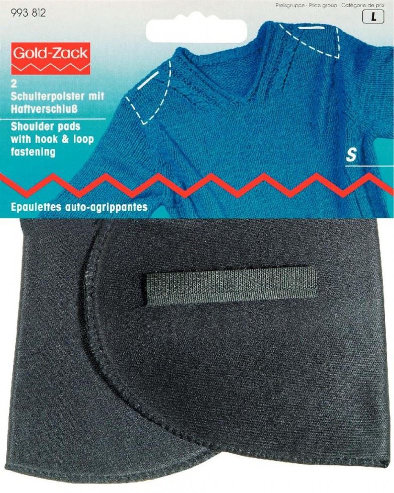 Prym Set In Shoulder Pads Black
 