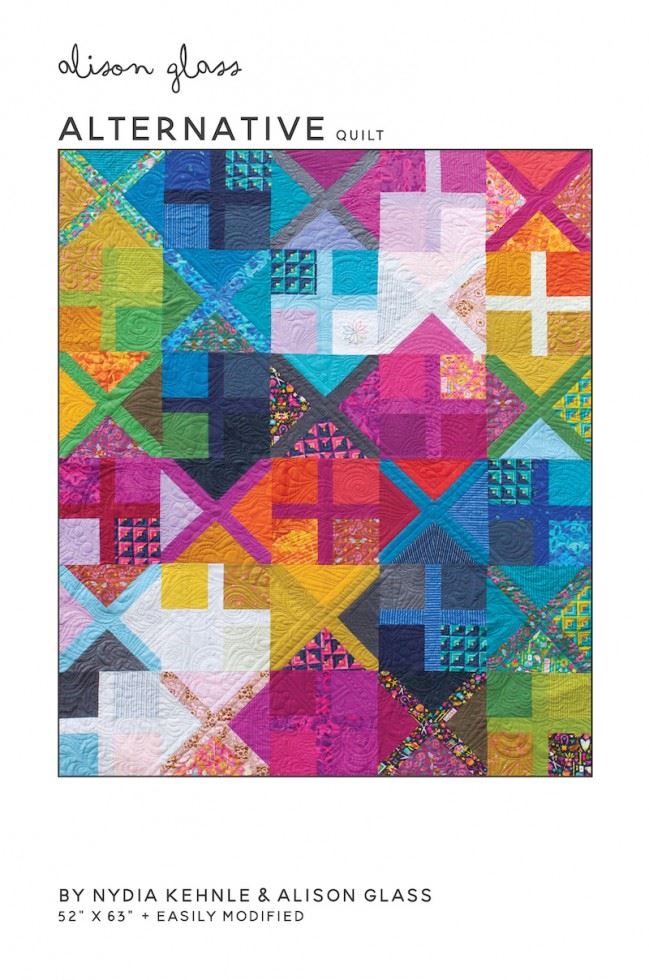 Alison Glass Quilting Pattern Alternative Quilt
 