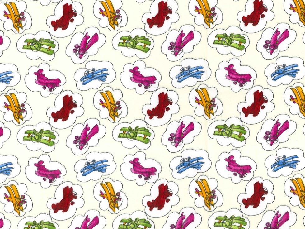 Rose And Hubble Ivory 100% Cotton Poplin Fabric