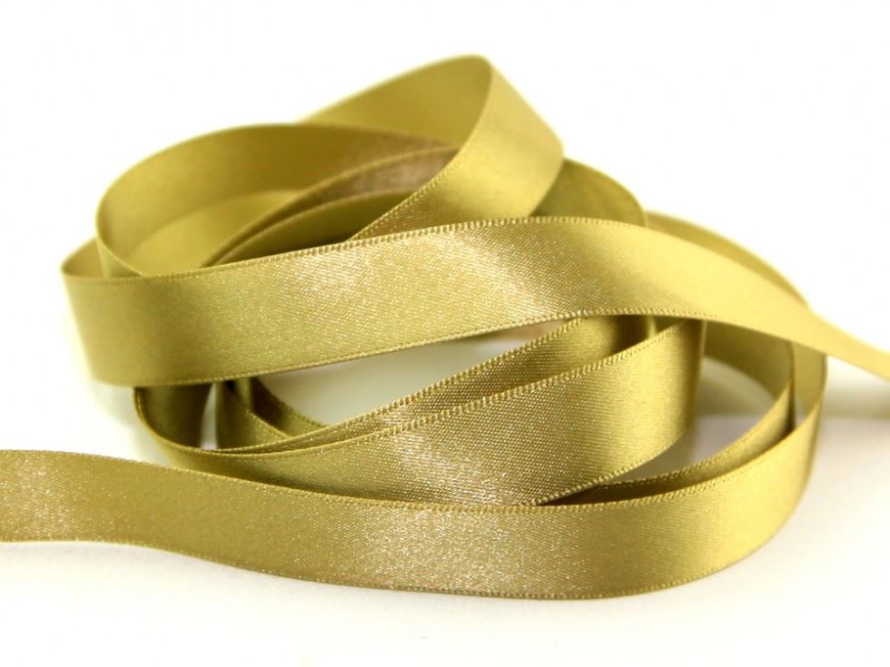 Berisfords 6835 Straw Double Faced Satin Ribbon