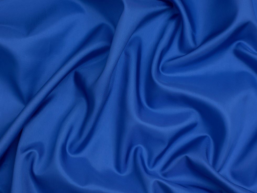 Acetate Taffeta Lining Fabric Royal Blue
 