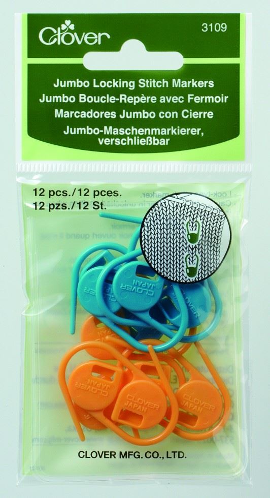 Clover Knitting Stitch Markers
 