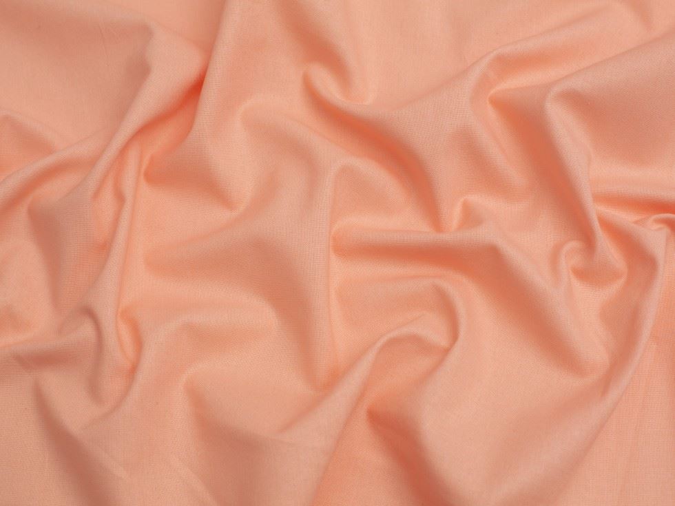 Minerva Core Range 100% Craft Cotton Fabric Peach
 