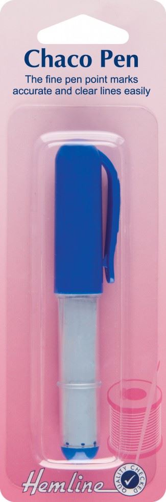 Image of Hemline Chaco Chalk Pen Blue