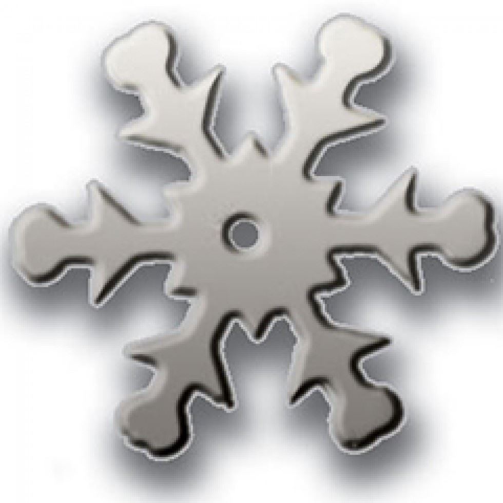 Trimits Snowflake Sequins (Value Pack of 5) Silver
