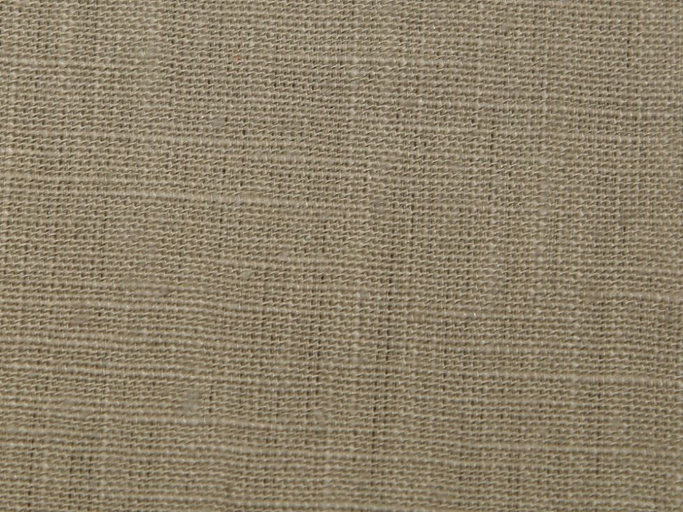 Stof France Coated Cotton Ramie Blend Fabric Taupe