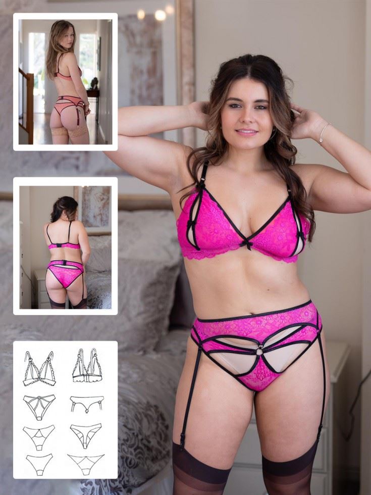 Booby Traps Sewing Pattern Peek A Boo Set