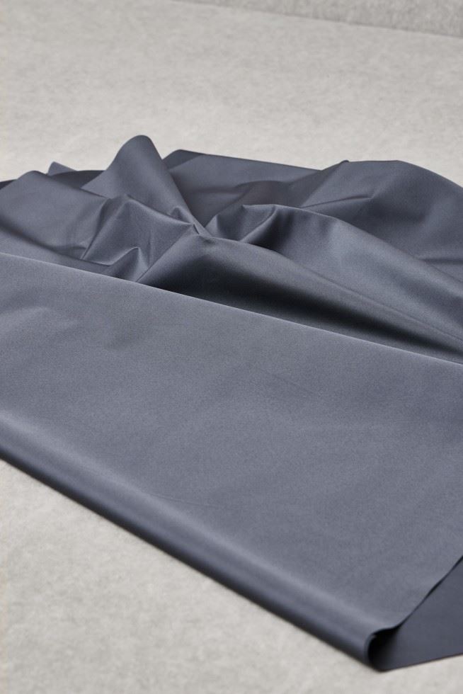 Mind The Maker Calm Grey Thelma Solid Coating Fabric