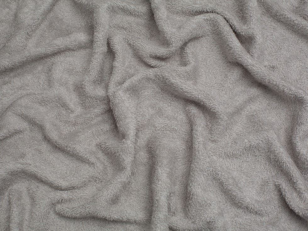 Minerva Core Range Silver Bamboo Towelling Fabric