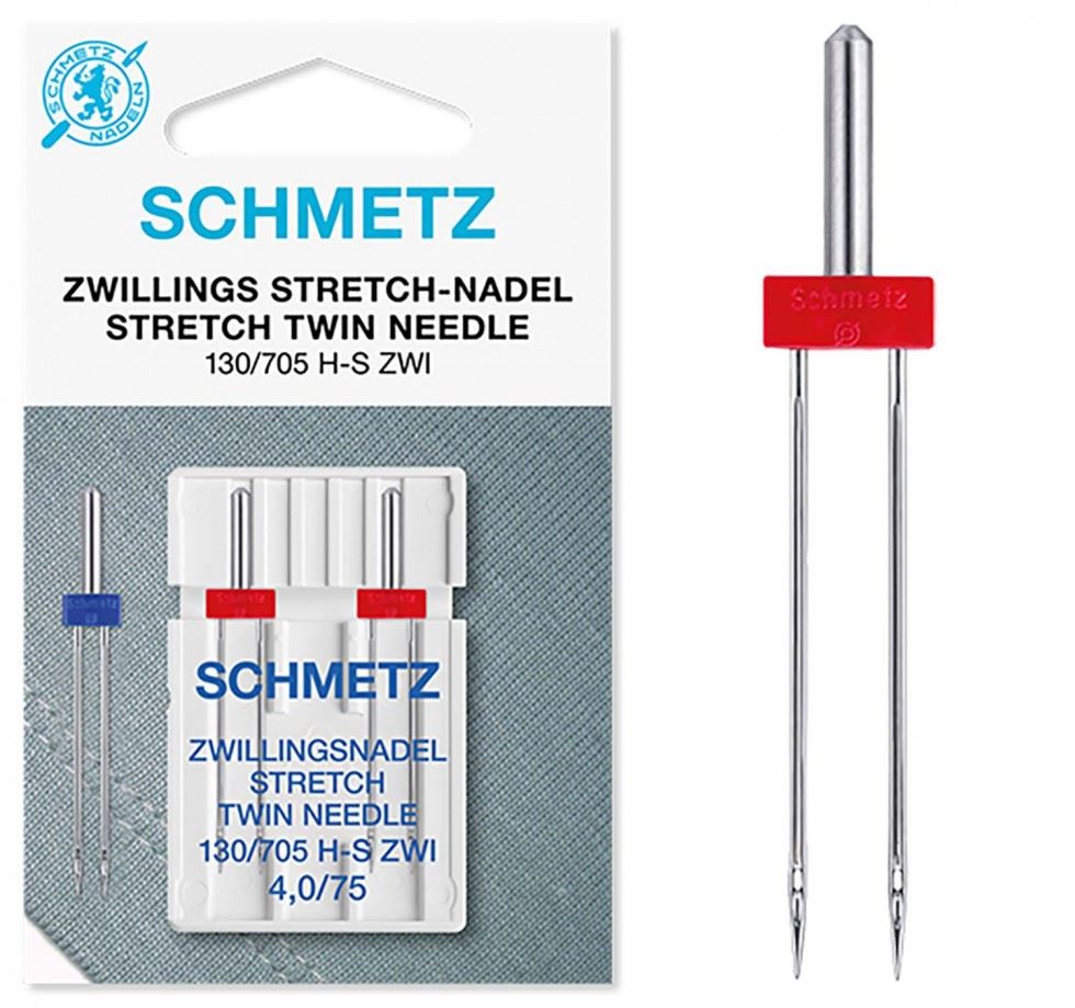 Schmetz Stretch Twin Sewing Machine Needle
 