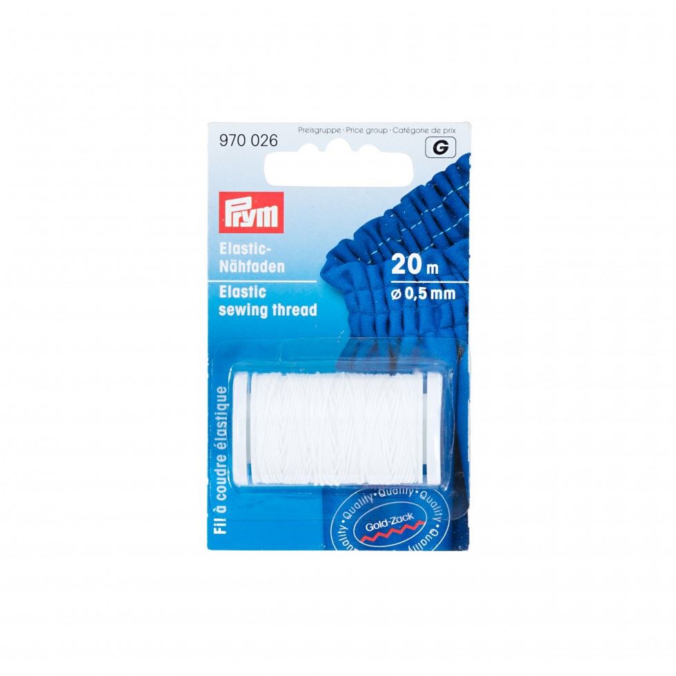Prym Shirring Elastic White