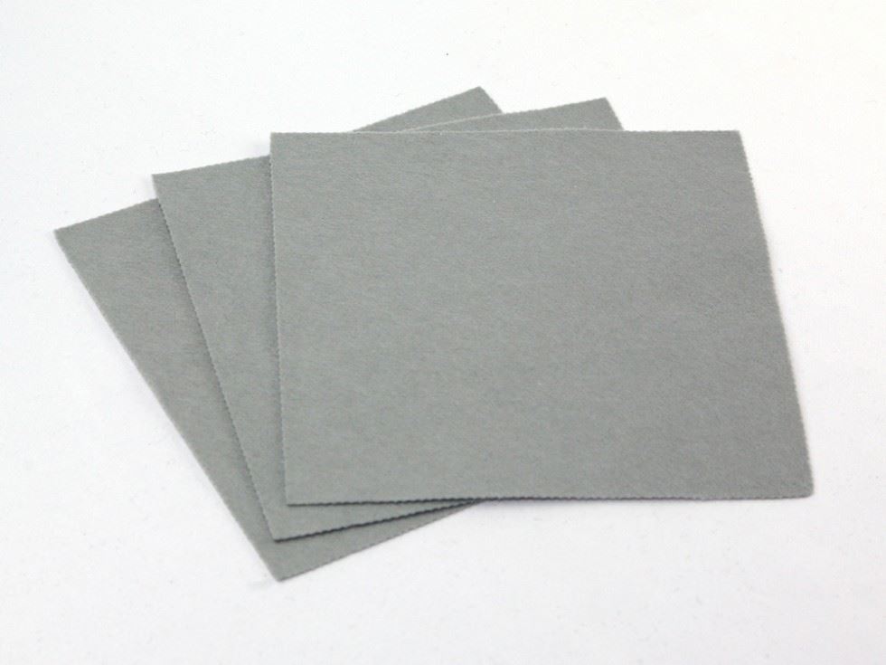 Minerva Core Range Grey Self Adhesive 12Inch Felt Fabric Sheets