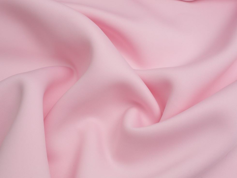 Minerva Core Range Neoprene Stretch Knit Fabric Pastel Pink
 