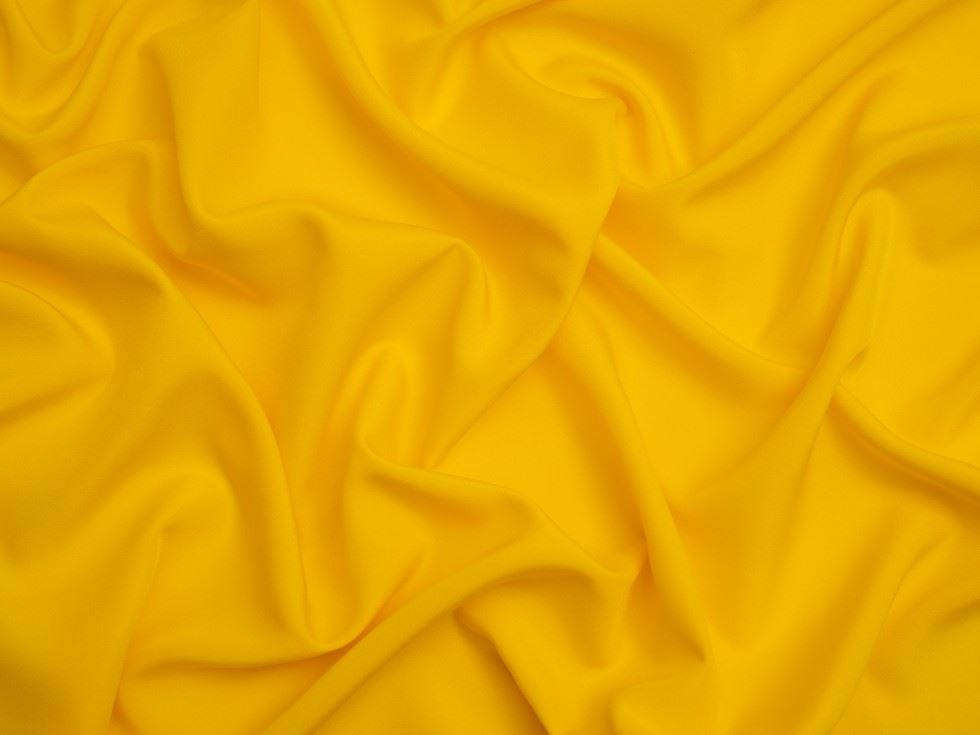 Minerva Core Range Sunshine Soft Touch Crepe Fabric