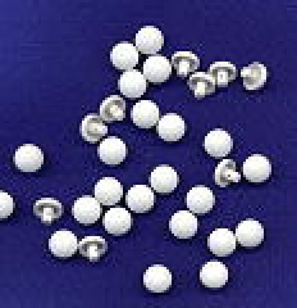 Hemline White Plastic Self Cover Buttons