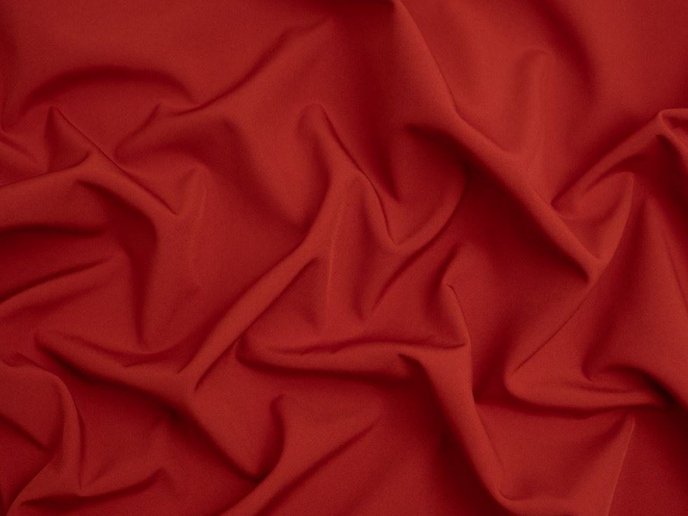 Minerva Core Range Paprika Fleece Back Soft Shell Coating Fabric