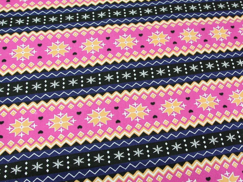 Pink Deadstock Cotton Canvas Fabric