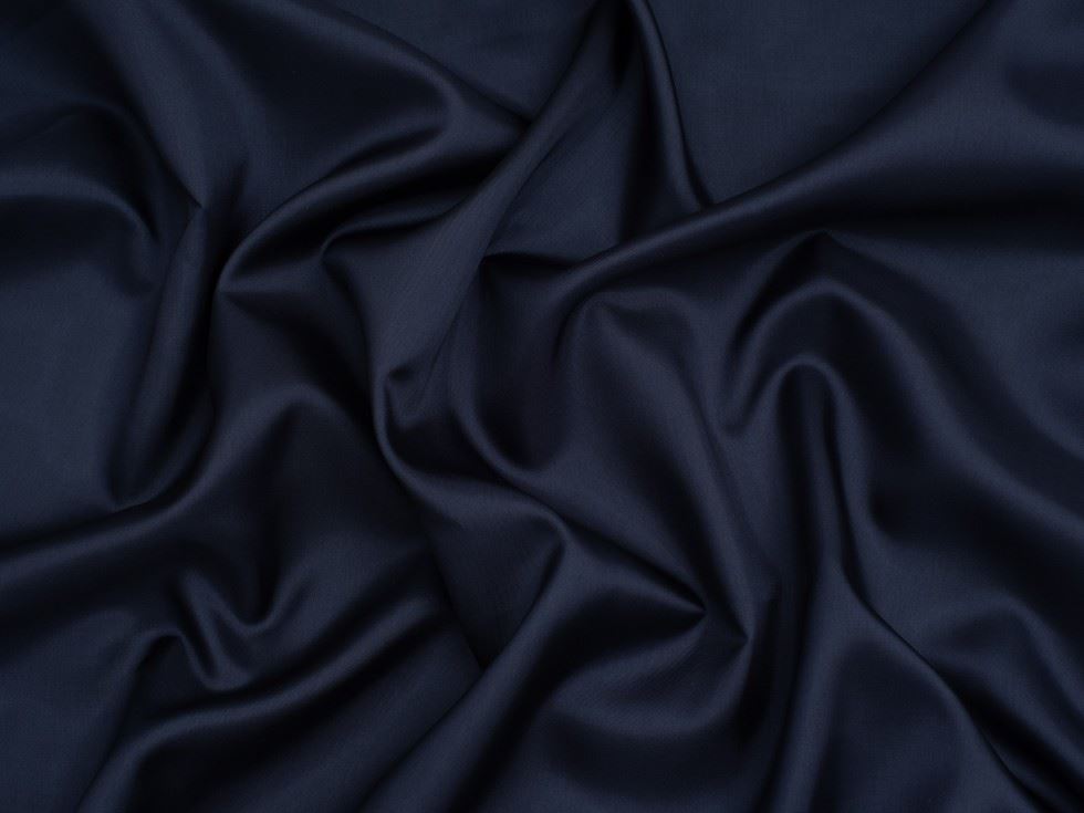 Acetate Taffeta Lining Fabric French Navy
 