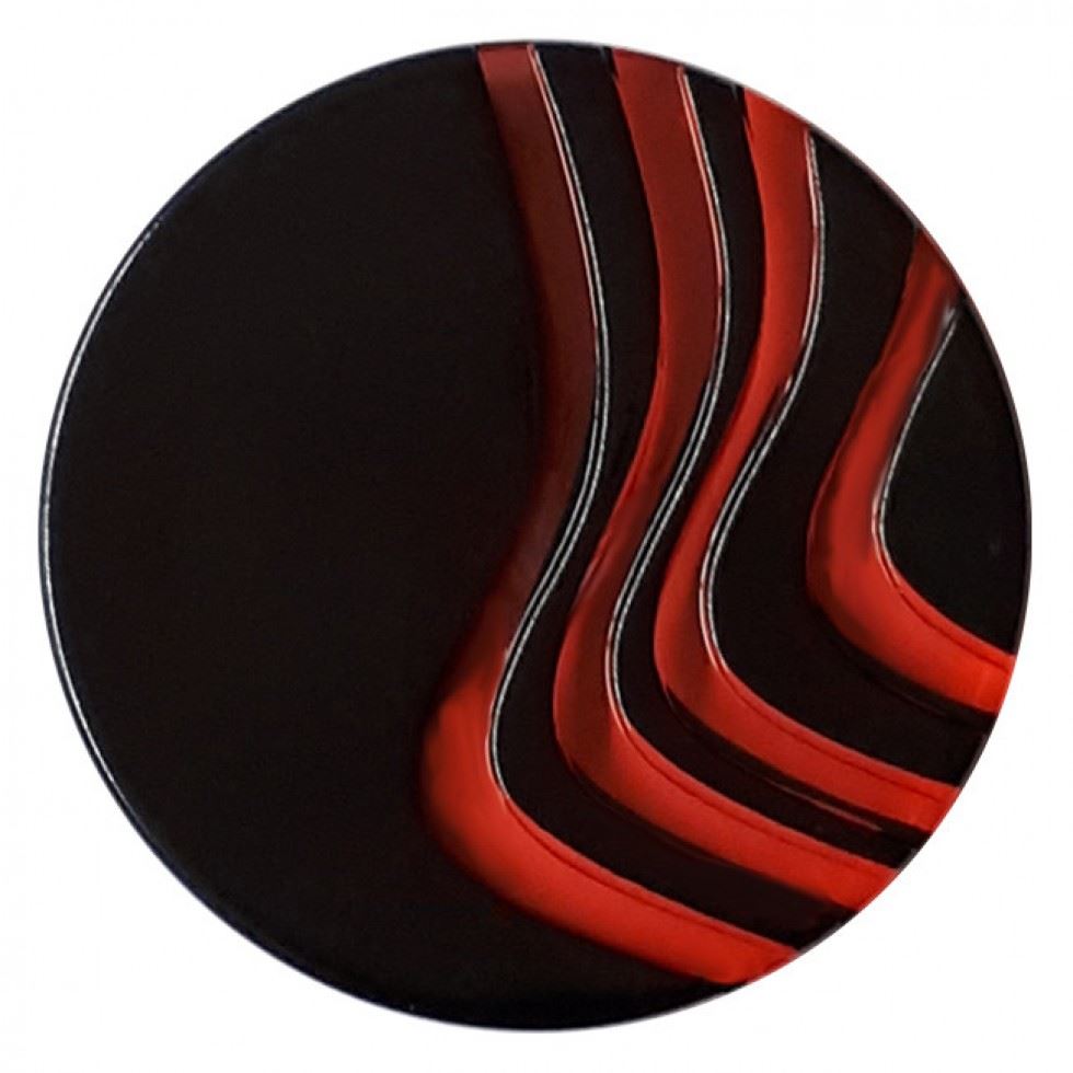 Dill Round Shank Buttons (Value Pack) Red
 