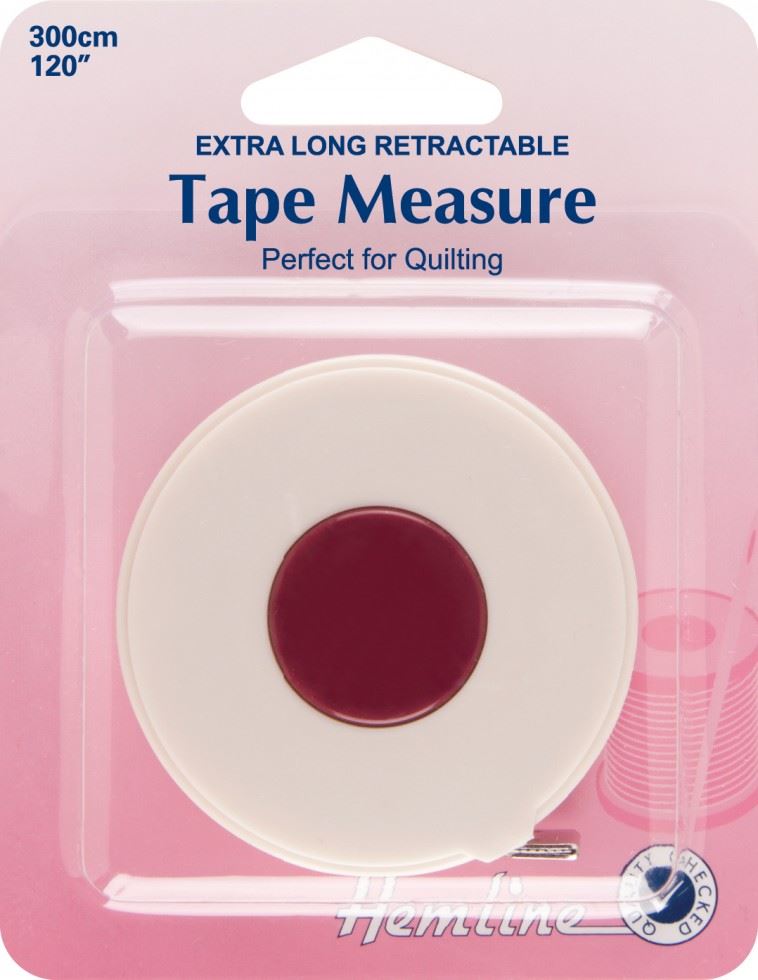 Hemline Retractable Tape Measure