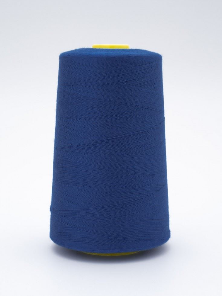 120s Sewing Thread Cone Royal Blue