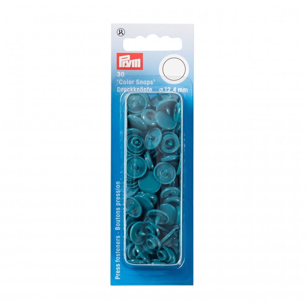 Prym Dark Turquoise Snaps Press Fasteners