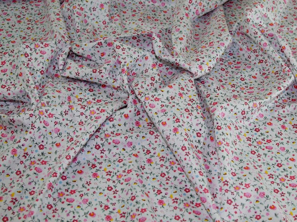 Pink Deadstock 100% Cotton Fabric