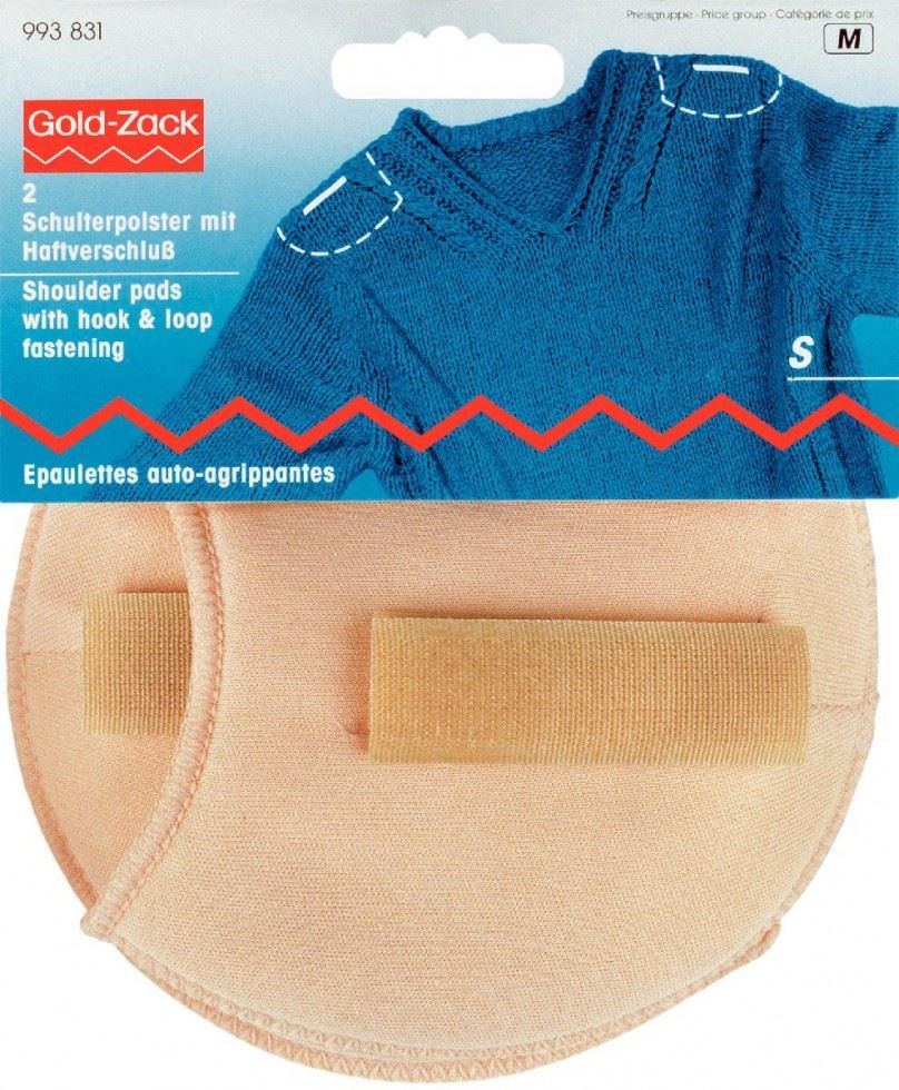 Prym Raglan Shoulder Pads Peach
 