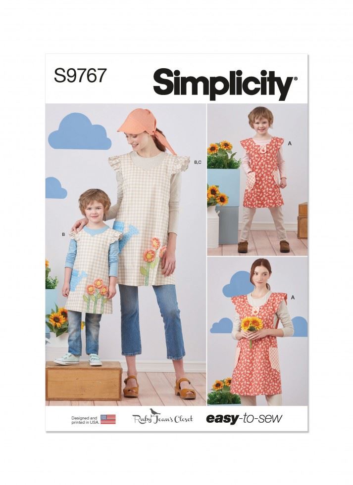 Simplicity Paper Sewing Pattern 9767
 