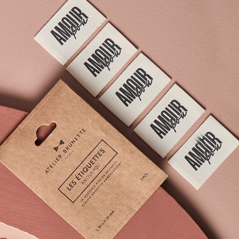 Atelier Brunette Amour Fou Woven Labels
