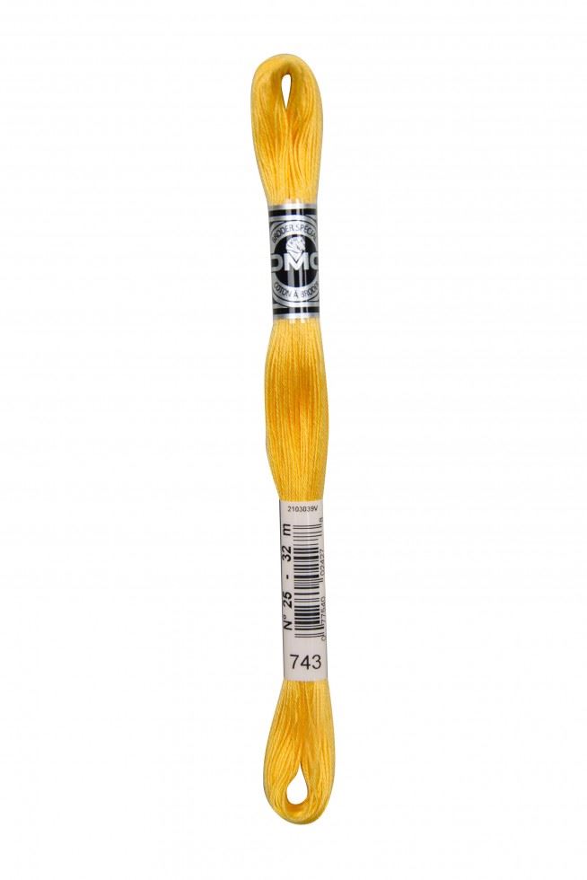 DMC Size 25 Coton A Broder Special Embroidery Thread 743
 