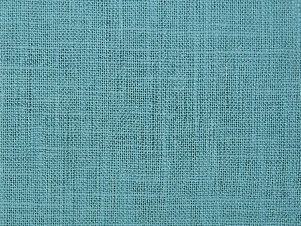 Stof France Coated Cotton Ramie Blend Fabric Duck Egg