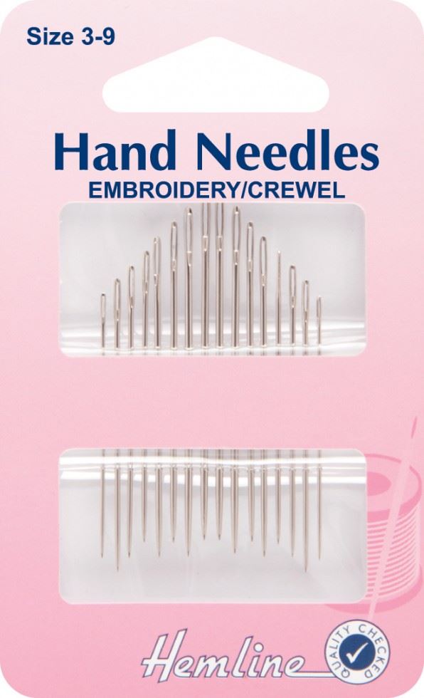 Hemline Embroidery Sewing Needles