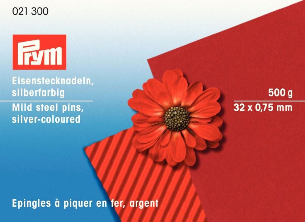 Prym Silver Mild Steel Pins