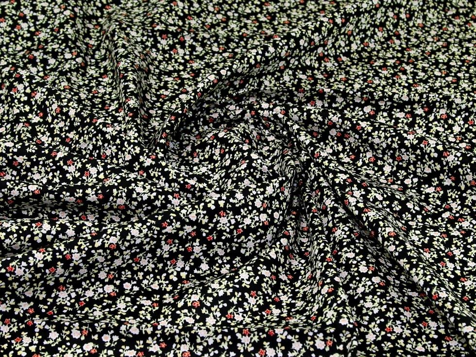 Deadstock 100% Cotton Poplin Fabric Black
 