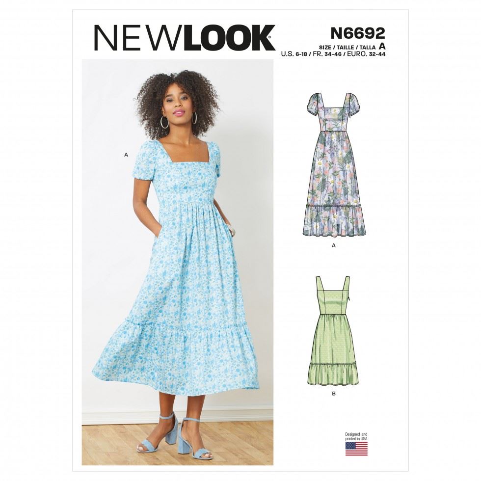 New Look Paper Sewing Pattern 6692
 
