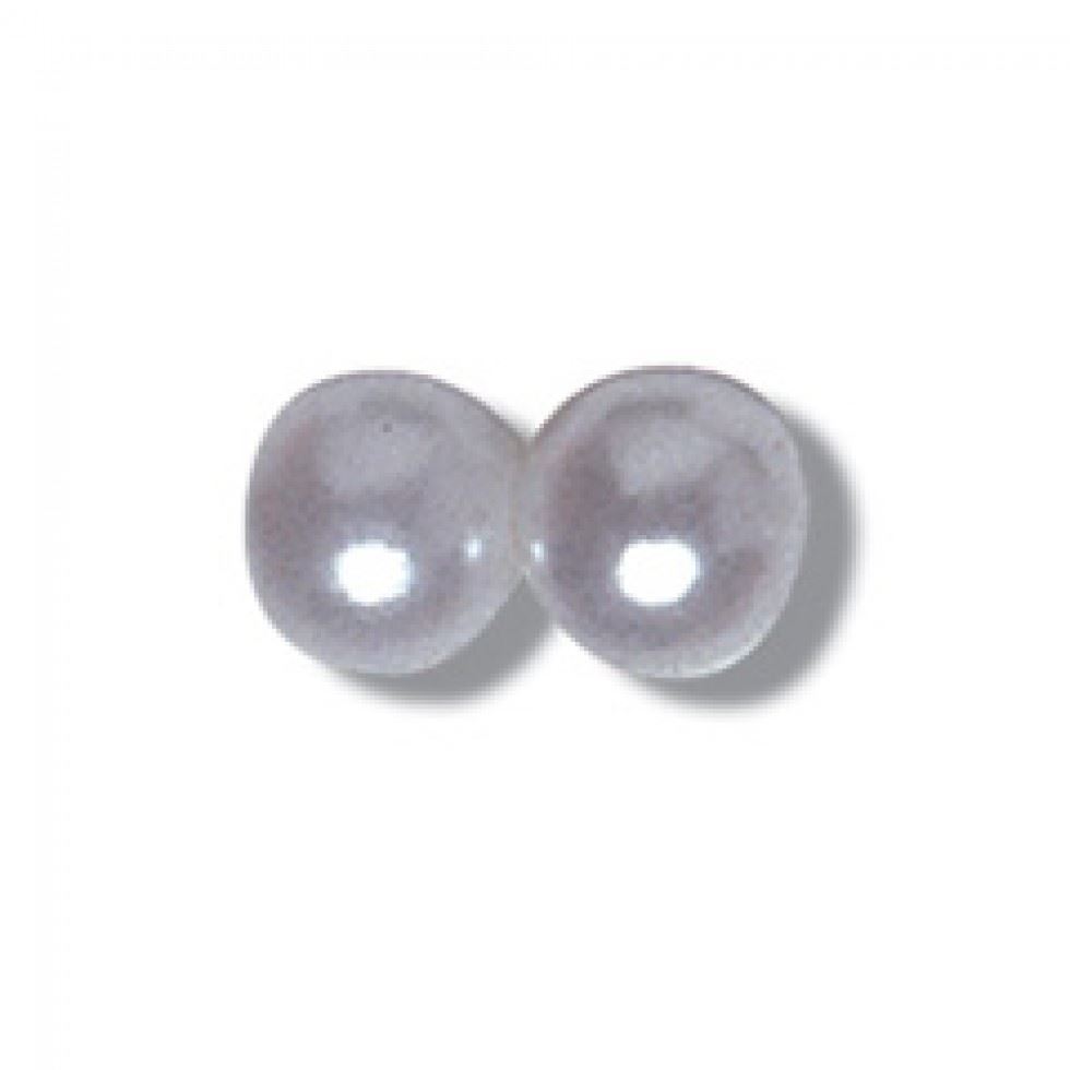 Trimits Ivory Round Pearl Beads (Value Pack Of 5)