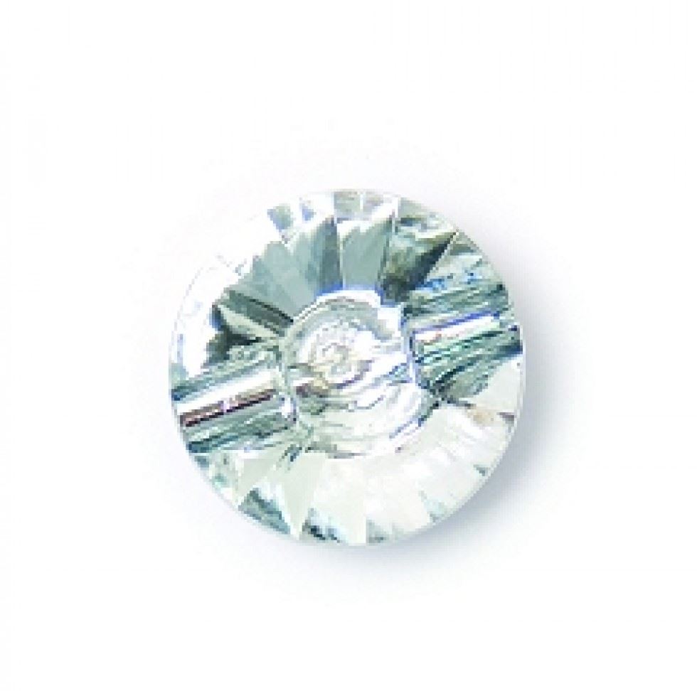 Crendon Faceted Diamante Effect Buttons (Value Pack) Clear
 