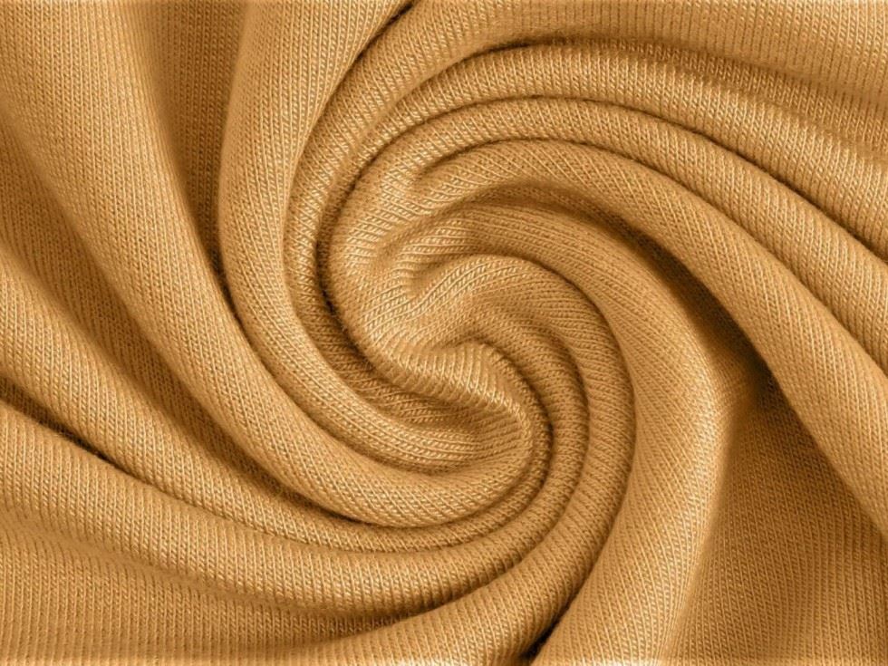 Sand Modal Jersey Stretch Knit Fabric