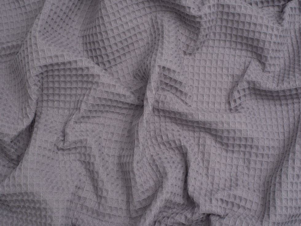 Minerva Core Range Mauve Medium Cotton Waffle Fabric