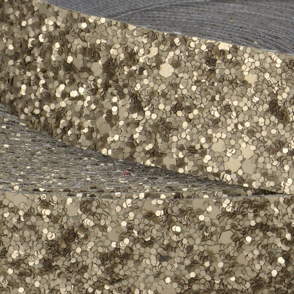 Stephanoise Sparkling Ribbon Trim Grey
 