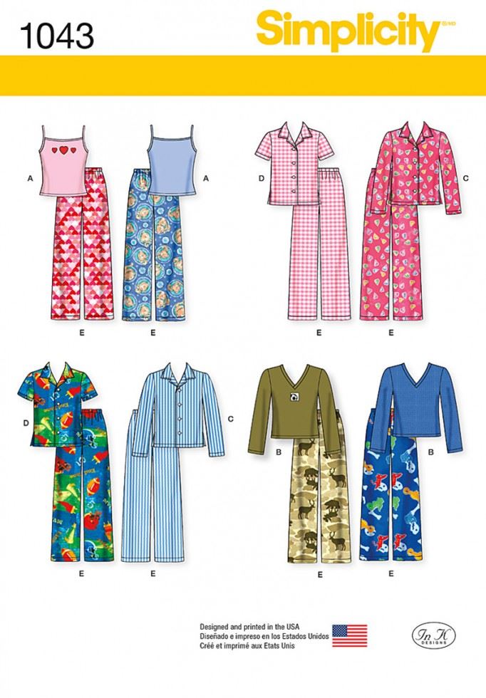 Simplicity Sewing Pattern 1043