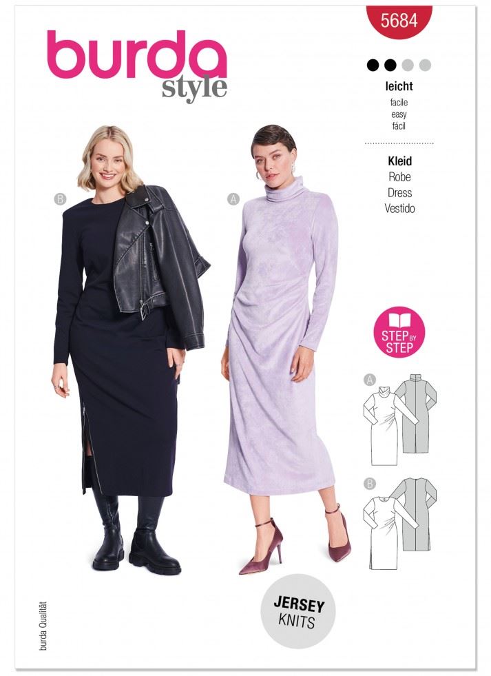 Burda Paper Sewing Pattern 5684
 