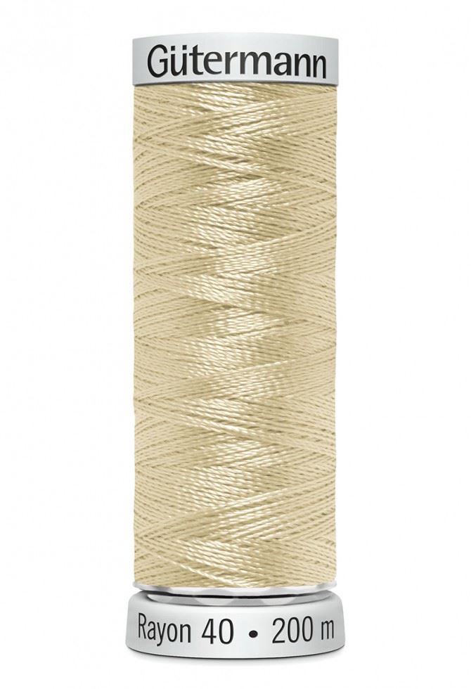 Gutermann 1061 No 40 Sulky Rayon Embroidery Thread