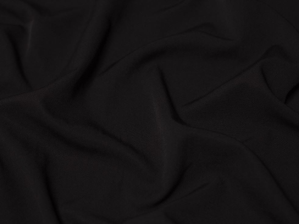 Minerva Core Range Barbi Four Way Stretch Suiting Fabric Black
 