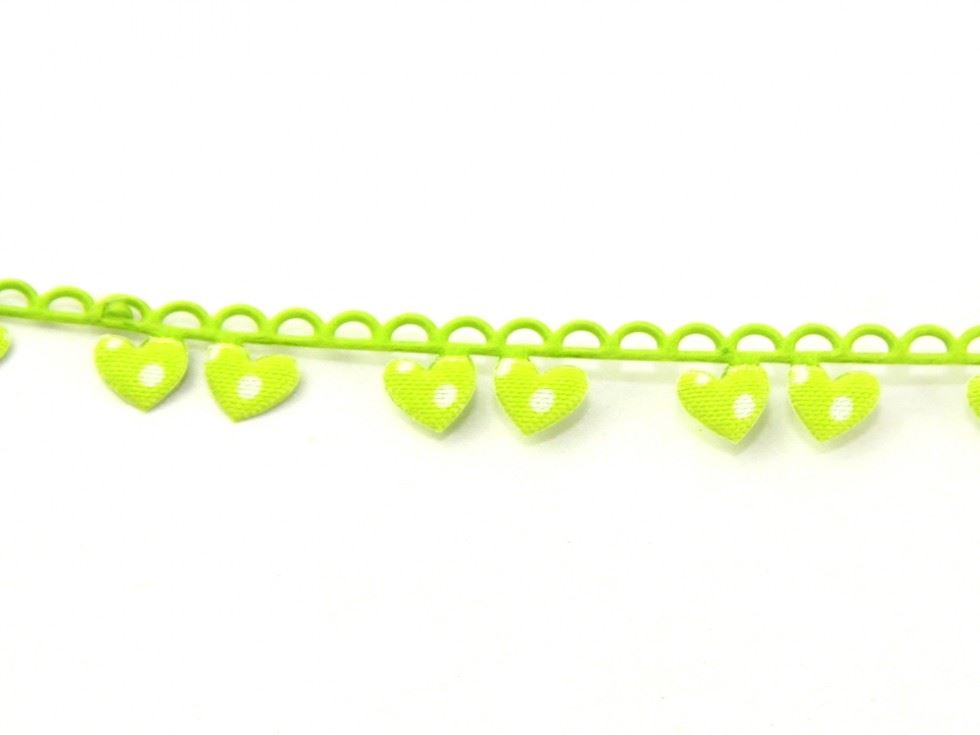 Green Heart Garland Ribbon