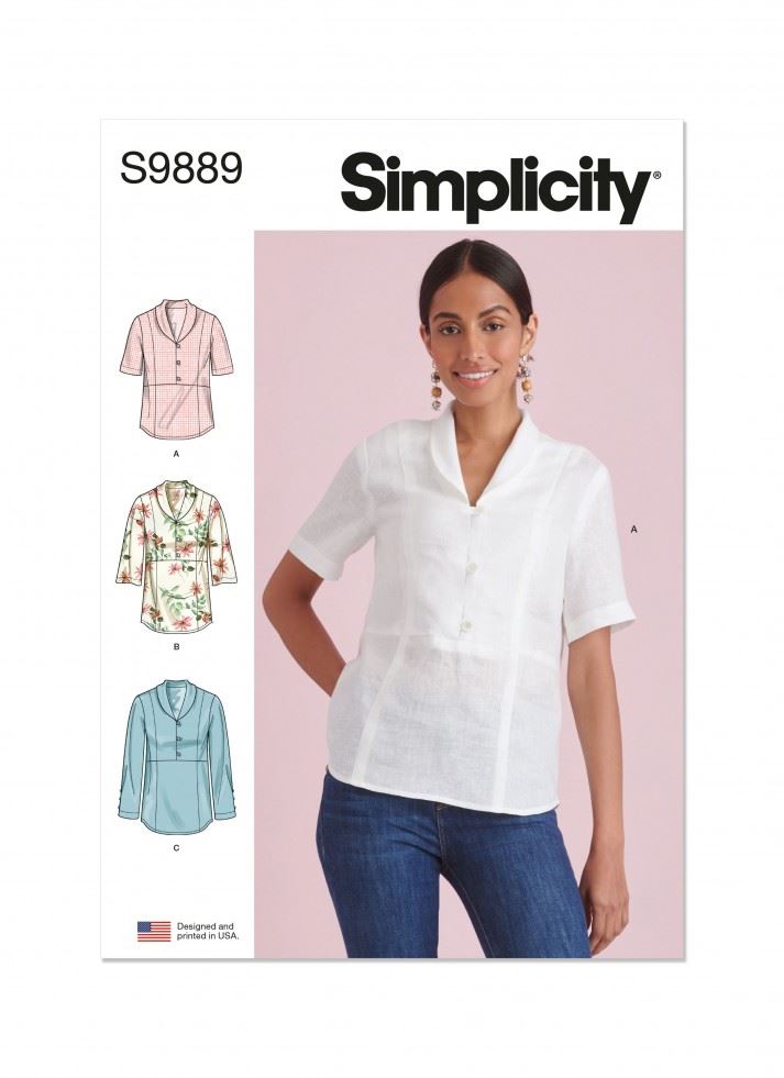 Minerva Sewing Pattern 9889 Simplicity Simplicity-9889-P5